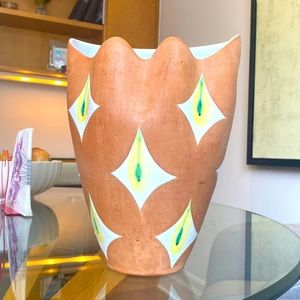 Italian 1960s Florentina Ceramic vase Style: Mid-Century Modern